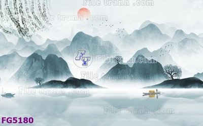 File gốc File in tranh tường hiện đại FG5180 (cho in ấn) từ Filetranh.com