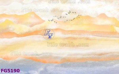 File gốc File in tranh tường hiện đại FG5190 (trang trí) phòng làm việc