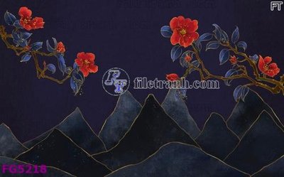 File gốc File in tranh tường hiện đại FG5218 (trang trí) phòng ngủ
