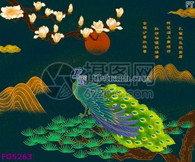 File ảnh File in tranh tường hiện đại FG5263 (gốc) in biển hiệu