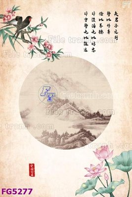 Download file File in tranh tường hiện đại FG5277 (gốc) in mica cao cấp