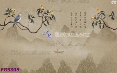 Tải file File in tranh tường hiện đại FG5305 (gốc) in ấn ngay lập tức