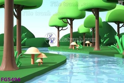 File gốc File in tranh tường hiện đại FG5496 (chủ đề hiện đại) trang trí