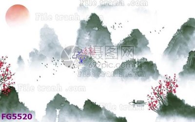 File tranh File in tranh tường hiện đại FG5520 (gốc) chủ đề con người