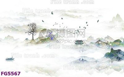 File ảnh File in tranh tường hiện đại FG5567 (gốc) cho trang trí nhà hàng