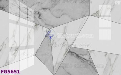 File tranh gốc in trần nhà File in tranh tường hiện đại FG5651 3D