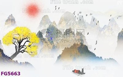 File gốc File in tranh tường hiện đại FG5663 (dành cho quảng cáo)