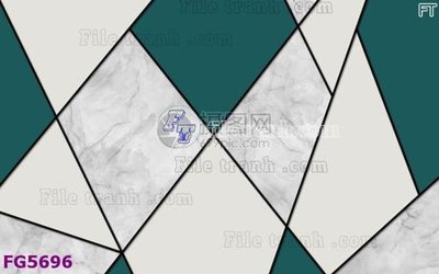 File gốc File in tranh tường hiện đại FG5696 (in mica) trang trí