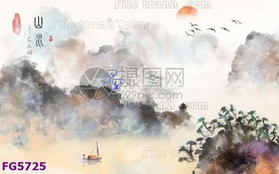 File ảnh gốc File in tranh tường hiện đại FG5725 (chuyên in mica)