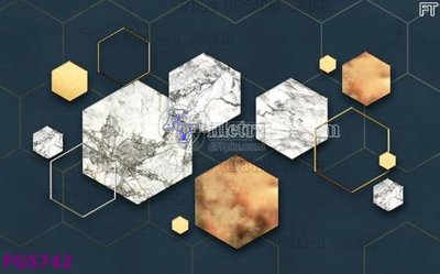 Ảnh gốc file in lụa File in tranh tường hiện đại FG5742 chi tiết