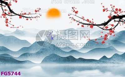 File in ấn chuyên nghiệp File in tranh tường hiện đại FG5744 (file gốc)