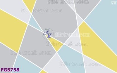 File in ấn File in tranh tường hiện đại FG5758 (bản gốc) sắc nét