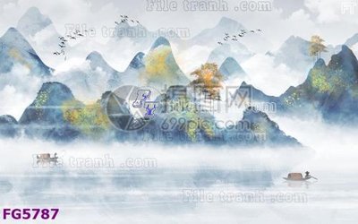 File in mica File in tranh tường hiện đại FG5787 (ảnh gốc) đẹp