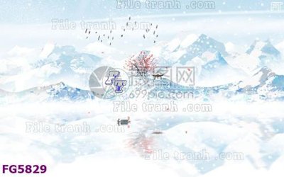 File tranh in mica File in tranh tường hiện đại FG5829 (độ phân giải cao)