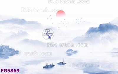 Download file File in tranh tường hiện đại FG5869 (gốc) in mica cao cấp