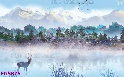 Tải file File in tranh tường hiện đại FG5875 (ảnh gốc) file AI/EPS