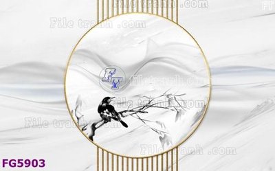 Tải file File in tranh tường hiện đại FG5903 (ảnh gốc) in tranh kính