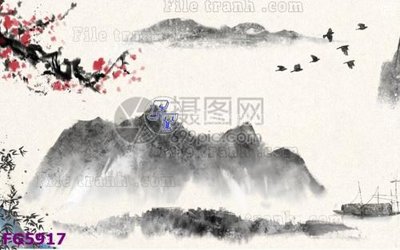 Download file gốc File in tranh tường hiện đại FG5917 (in lụa) hoa lá