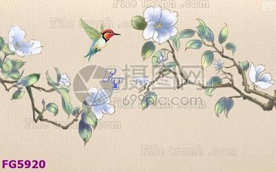 File tranh File in tranh tường hiện đại FG5920 (bản gốc) treo phòng ăn