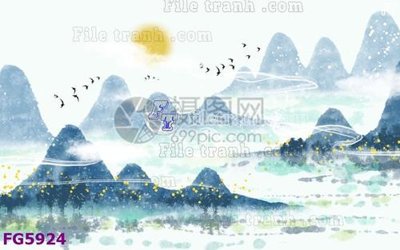 File tranh File in tranh tường hiện đại FG5924 (ảnh gốc) không bị mờ