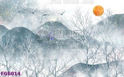 File tranh File in tranh tường hiện đại FG6014 (bản gốc) treo phòng ăn