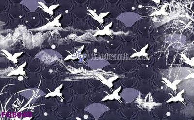 File ảnh File in tranh tường hiện đại FG6040 (gốc) in quảng cáo ngoài trời