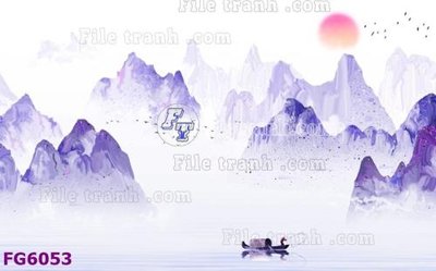 File tranh File in tranh tường hiện đại FG6053 (gốc) chủ đề trừu tượng