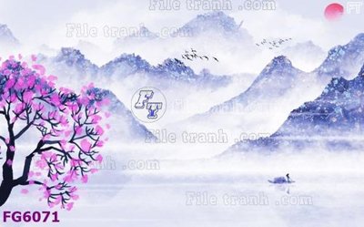 Chi tiết file tranh tráng gương File in tranh tường hiện đại FG6071 (ảnh gốc)