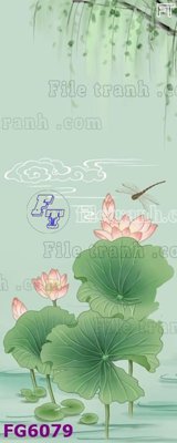 File gốc File in tranh tường hiện đại FG6079 (in lụa) chi tiết cao