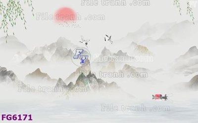 Hình ảnh gốc File in tranh tường hiện đại FG6171 (để in khổ lớn)