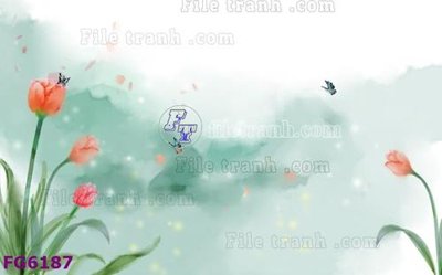 File gốc File in tranh tường hiện đại FG6187 (phong cách) châu Âu