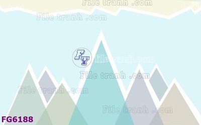 File gốc in ấn File in tranh tường hiện đại FG6188 chuẩn màu CMYK