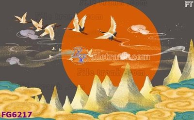 Tải file File in tranh tường hiện đại FG6217 (gốc) làm file tranh quảng cáo