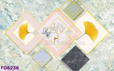 Tải file File in tranh tường hiện đại FG6236 (gốc) làm file in ấn