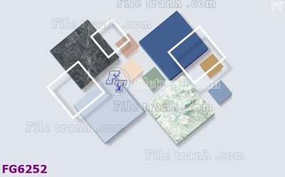 Ảnh gốc file in lụa File in tranh tường hiện đại FG6252 chi tiết