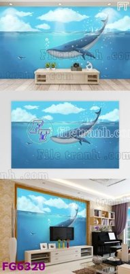 Tệp tin gốc File in tranh tường hiện đại FG6320 (dùng cho in ấn) chuyên nghiệp