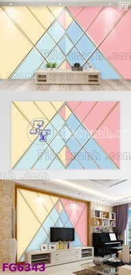 File gốc File in tranh tường hiện đại FG6343 (in mica) trang trí