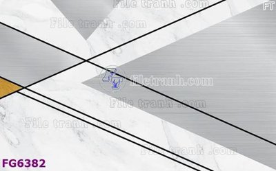 File in trần File in tranh tường hiện đại FG6382 (bản gốc 3D) sống động