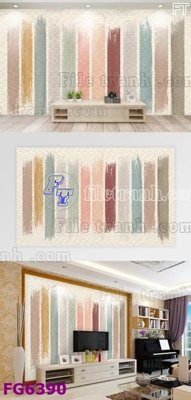 File ảnh File in tranh tường hiện đại FG6390 (gốc) in biển hiệu