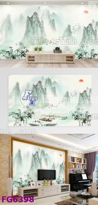 File in mica File in tranh tường hiện đại FG6398 (ảnh gốc) đẹp