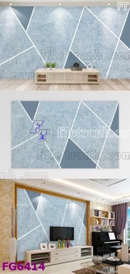 File gốc in mica File in tranh tường hiện đại FG6414 chất lượng