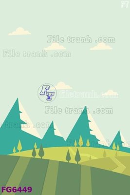 File gốc File in tranh tường hiện đại FG6449 (bản quyền) cho in ấn