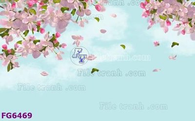 File gốc in tráng gương File in tranh tường hiện đại FG6469 chi tiết