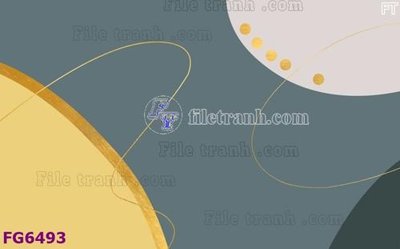 File gốc File in tranh tường hiện đại FG6493 (phong cách) tối giản