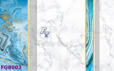 File tranh File gốc in đá cẩm thạch hiện đại FG8002 (gốc) chủ đề động vật