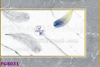 Chi tiết file tranh tráng gương File gốc in đá cẩm thạch hiện đại FG8031 (ảnh gốc)