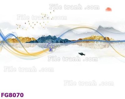 File gốc File gốc in đá cẩm thạch hiện đại FG8070 (in lụa) cao cấp