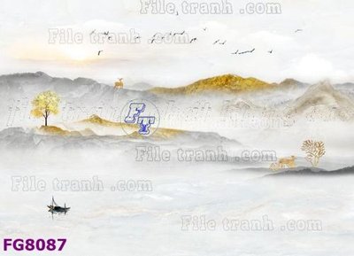 File in ấn File gốc in đá cẩm thạch hiện đại FG8087 chuyên nghiệp