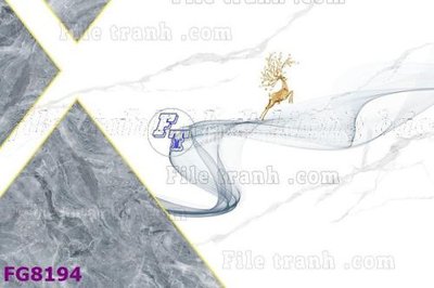 File in trần File gốc in đá cẩm thạch hiện đại FG8194 (bản gốc) bầu trời