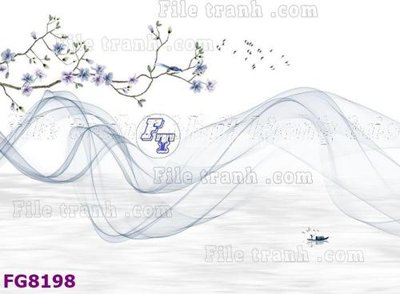 File in mica File gốc in đá cẩm thạch hiện đại FG8198 (ảnh gốc) đẹp